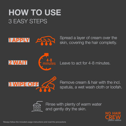 TATTOO Hair Removal Cream (Copy) test