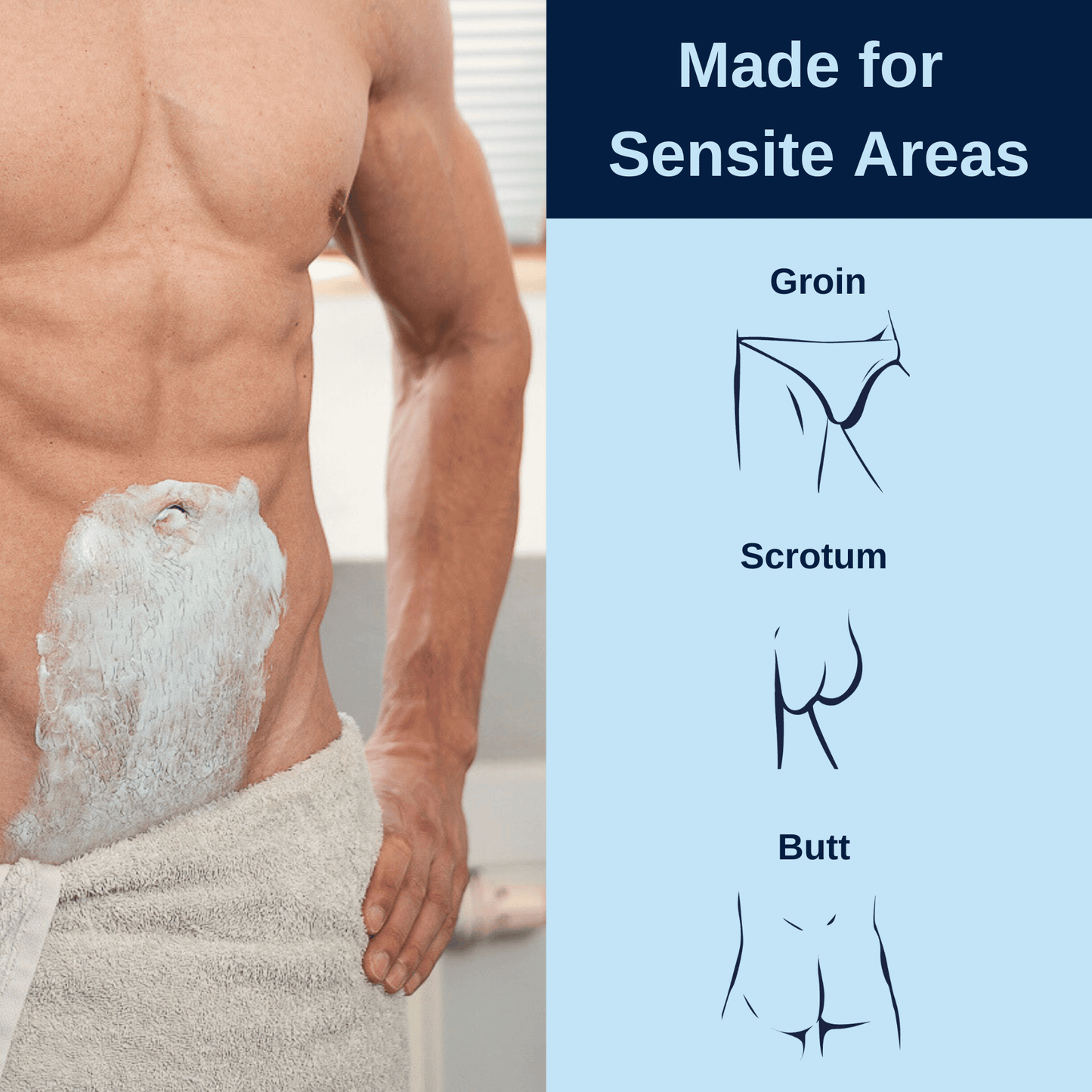 BODY + INTIMATE Hair Removal Cream | Full Body Bundle