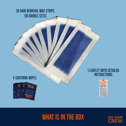 Hair Removal WAX STRIPS