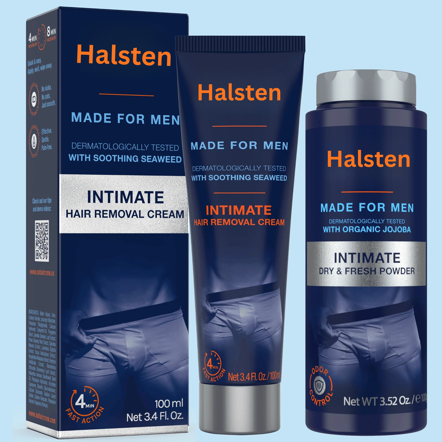 The Intimate Bundle | INTIMATE Hair Removal Cream + DRY & FRESH Powder